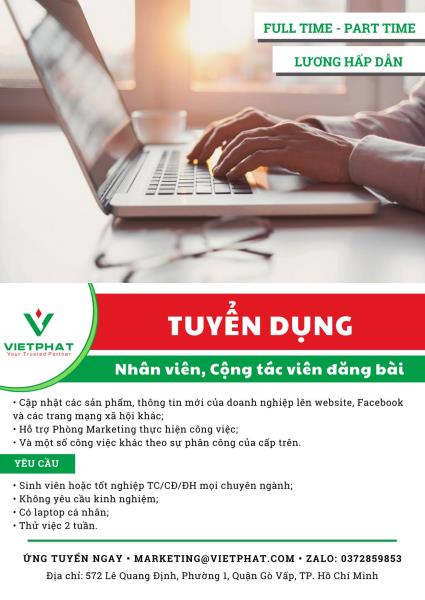 NHÂN VIÊN/CỘNG TÁC VIÊN ĐĂNG BÀI