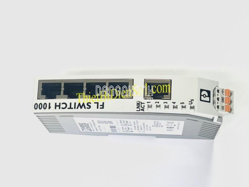 Bộ chuyển mạch Ethernet Phoenix Contact FL SWITCH 1005N - 1085039 -Cty Thiết Bị Điện Số 1