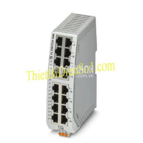 Bộ chuyển mạch Ethernet Phoenix Contact FL SWITCH 1016N - 1085255 -Cty Thiết Bị Điện Số 1