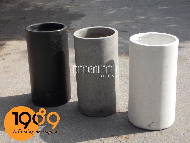 Chậu Đá Mài Tròn Trụ 30x60cm