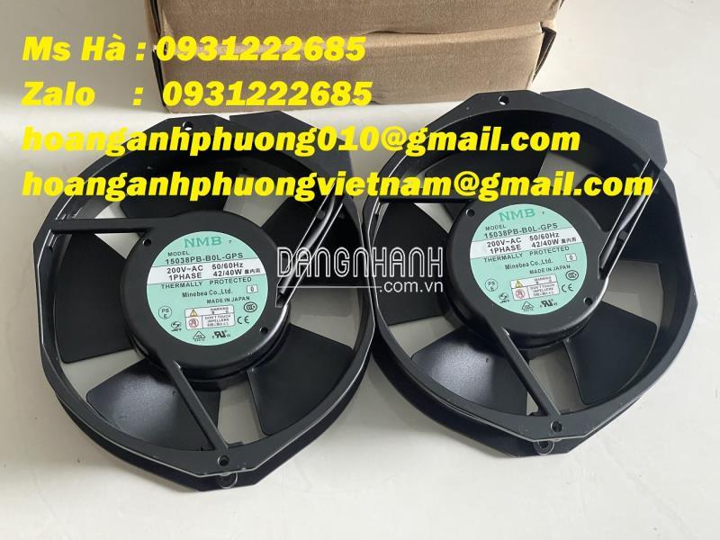 Quạt hút công nghiệp giá ưu đãi dòng NMB-BAT 15038PB-B0L-GPS 