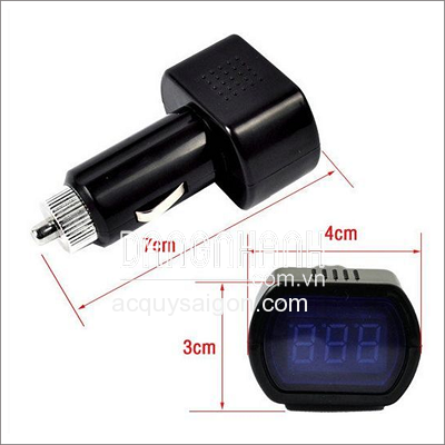 Thiết bị TEST ắc quy trên ô tô 12V/24V