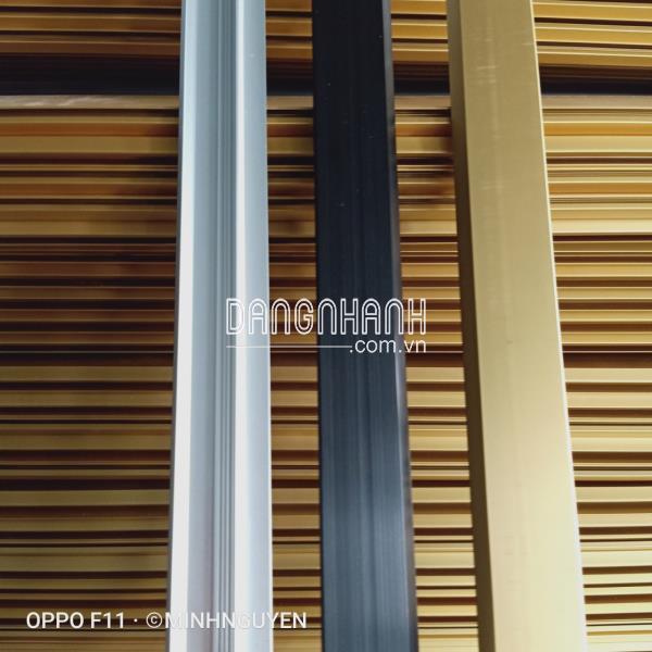 Nẹp Cạnh Vát 45 Độ - Tay Âm Nhôm