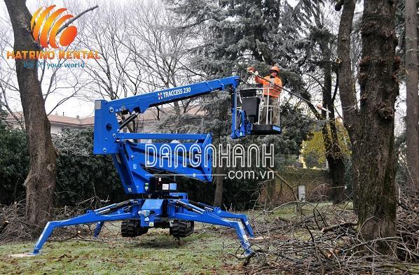 Xe Nâng Người Chân Nhện 17m