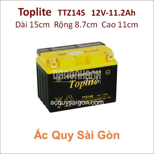 Bình ắc quy TOPLITE 12V 11.2Ah TTZ14S