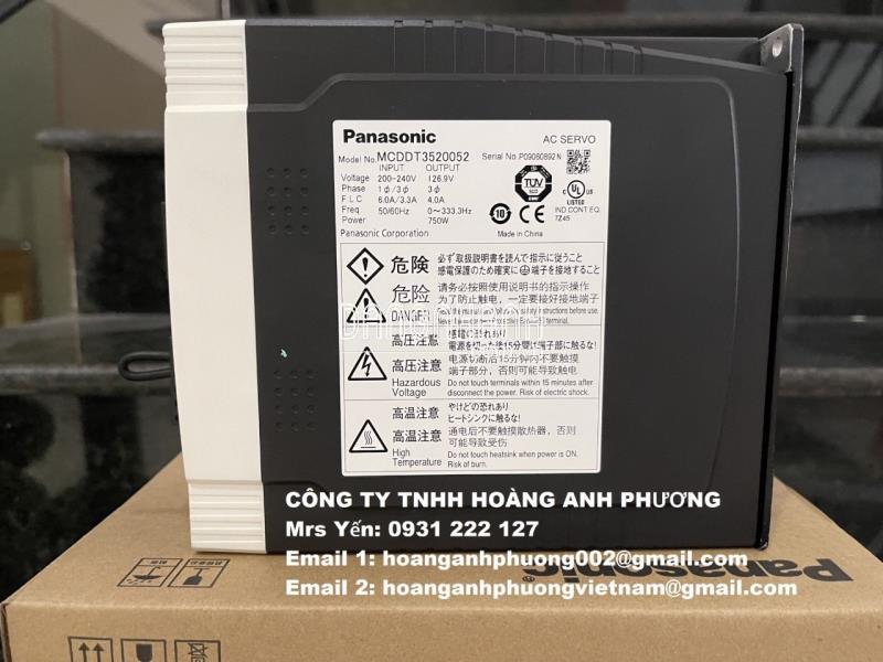 Hàng mới 100% | MCDDT3520052 | Bộ điều khiển PANASONIC