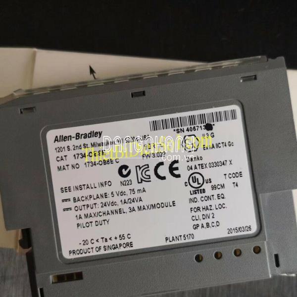 Module Allen-Bradley 1734-OB8E -Cty Thiết Bị Điện Số 1