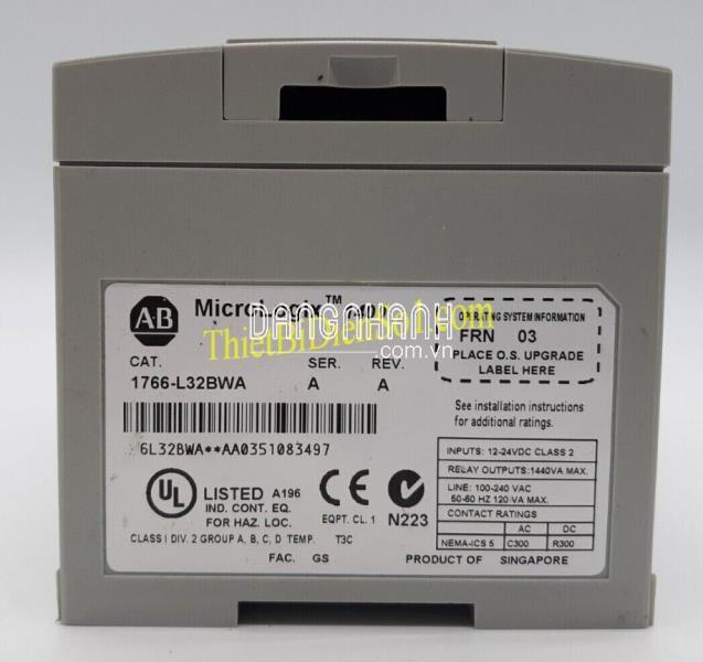 PLC Allen-Bradley 1766-L32BWA -Cty Thiết Bị Điện Số 1