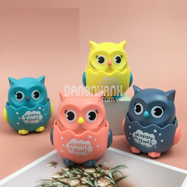 Đồ chơi chim cú chạy Happy Owl 8x6x7cm