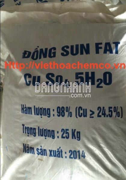 ĐỒNG SUNFAT , ĐỒNG SUNPHATE 98%