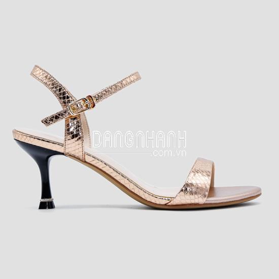Giày sandal cao gót nữ Aokang màu be 192811004