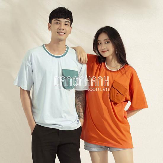 Áo thun túi hộp GUMAC ATA1151-XANH