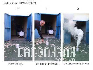 Bảo quản khoai tây sau thu hoạch bằng khí CIPC