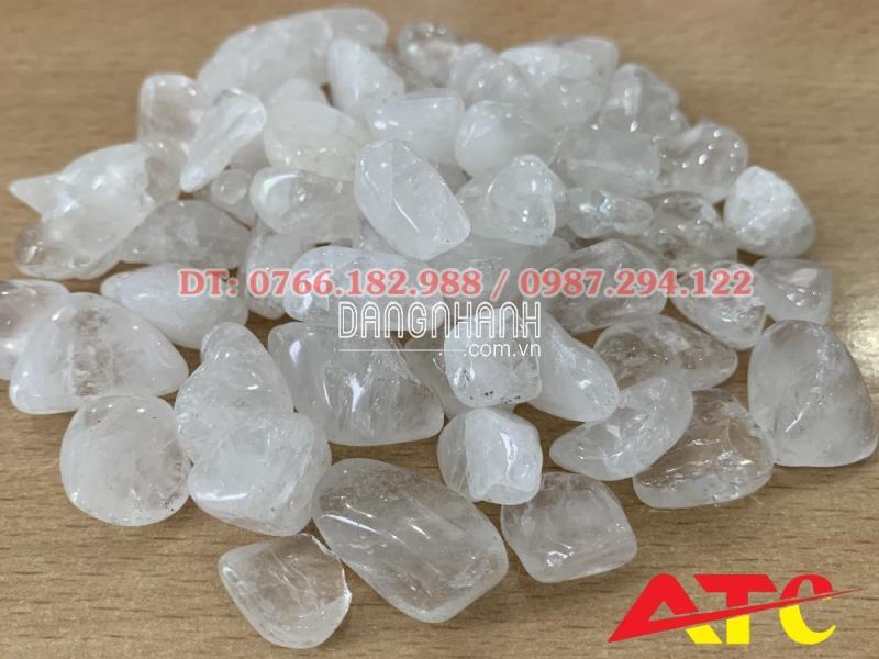 Đá thạch anh trắng vụn 