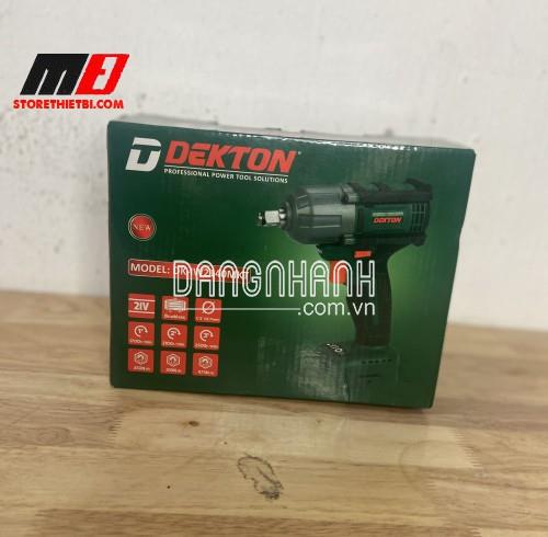 DK-IW2140SMKTThân máy siết bulong 475Nm Chính hãng Dekton (Chân pin Makita)
