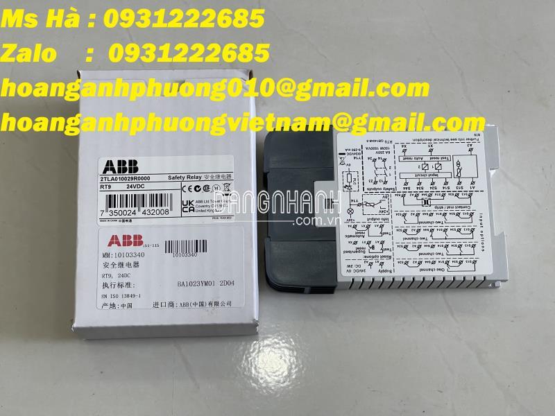 Relay an toàn nhập mới dòng ABB RT9 2TLA010029R0000 