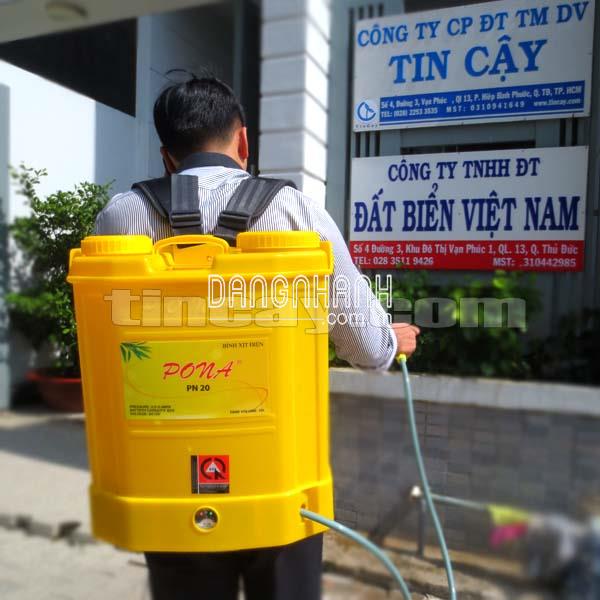 Bình phun thuốc sạc điện Pona 20L