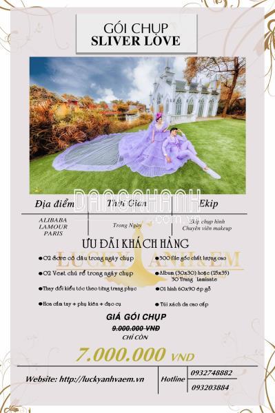 Chụp hình cưới phim trường