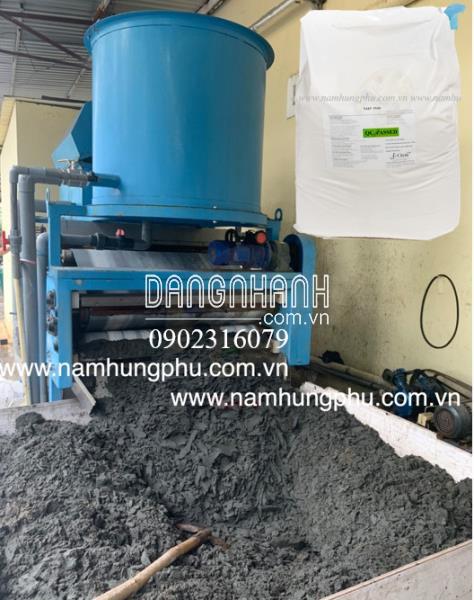 NHP3940 Polymer ép bùn nước thải 