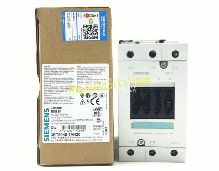 Khởi động từ Siemens 3RT5045-1AN20 -Cty Thiết Bị Điện Số 1
