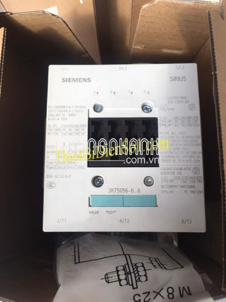 Khởi động từ siemens 90kw 3RT5056 -Cty Thiết Bị Điện Số 1