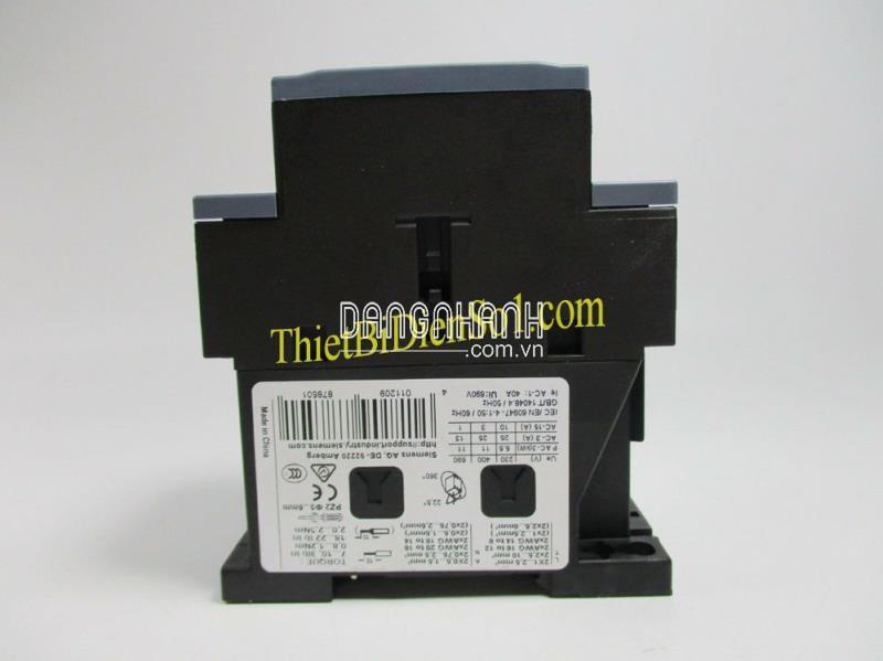 Khởi động từ Siemens 3kw 3RT6015 -Cty Thiết Bị Điện Số 1