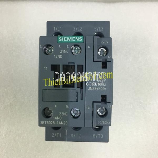 Khởi động từ Siemens 3kw 3RT6015 -Cty Thiết Bị Điện Số 1