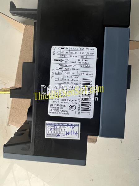 Rờ le nhiệt Siemens 3RU2146-4MB0 -Cty Thiết Bị Điện Số 1