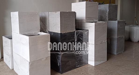 Chậu Đá Mài Vuông 37cm