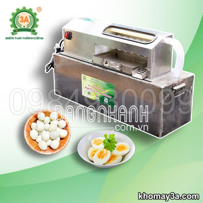 Máy bóc vỏ trứng cút, trứng gà 3A40W