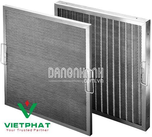Tấm lọc không khí kim loại Permanent Metal Air Filters