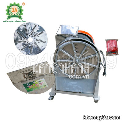 Máy thái sợi cà rốt, đu đủ, khoai tây Inox 3A1,5kW