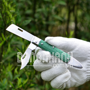 HM001-DCG - Dao ghép cành đa năng cán xanh Siêu Bén