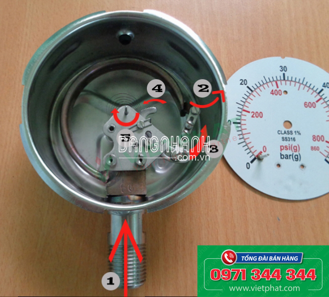 Áp kế hay còn được gọi với cái tên thông dụng là đồng hồ đo áp suất