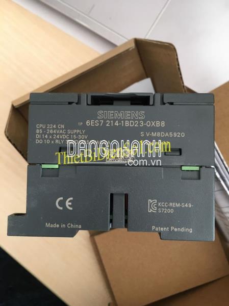 Bộ lập trình PLC Siemens 6ES7214-1BD23-0XB8 -Cty Thiết Bị Điện Số 1