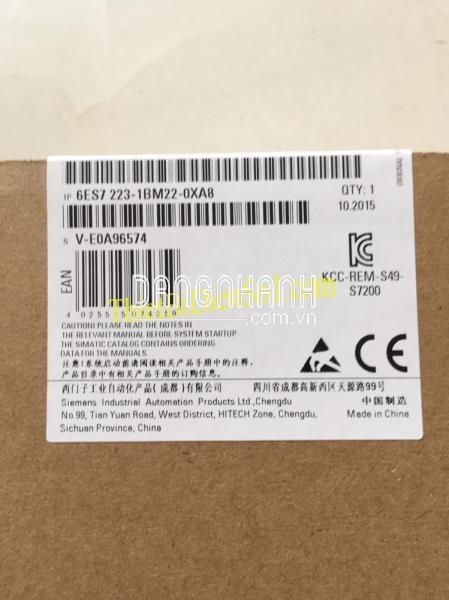 Mô đun S7-200 Siemens 6ES7223-1BM22-0XA8 -Cty Thiết Bị Điện Số 1