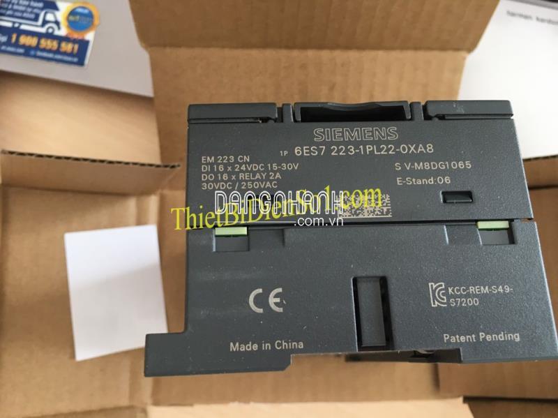 Mô đun S7-200 Siemens 6ES7223-1PL22-0XA8 -Cty Thiết Bị Điện Số 1