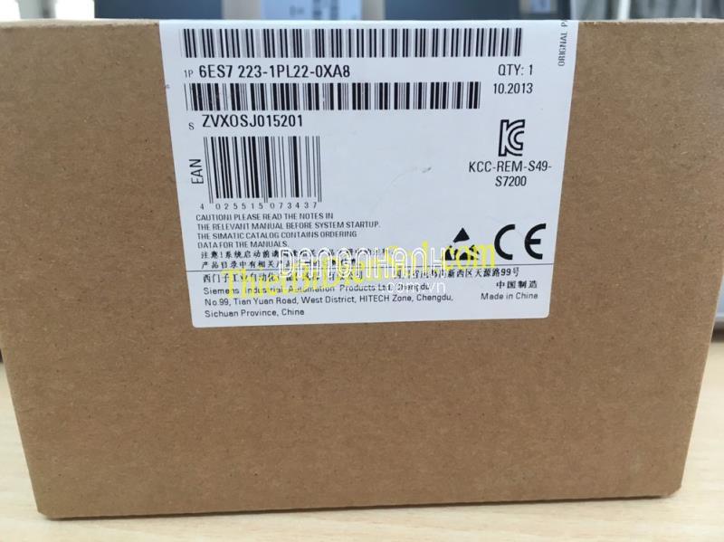 Mô đun S7-200 Siemens 6ES7223-1PL22-0XA8 -Cty Thiết Bị Điện Số 1