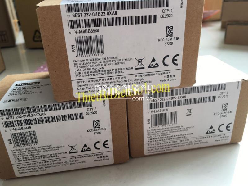 Mô đun S7-200 Siemens 6ES7232-0HB22-0XA8 -Cty Thiết Bị Điện Số 1