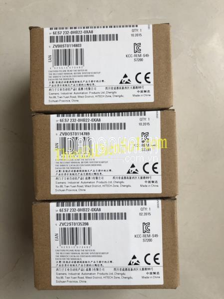 Mô đun S7-200 Siemens 6ES7232-0HB22-0XA8 -Cty Thiết Bị Điện Số 1