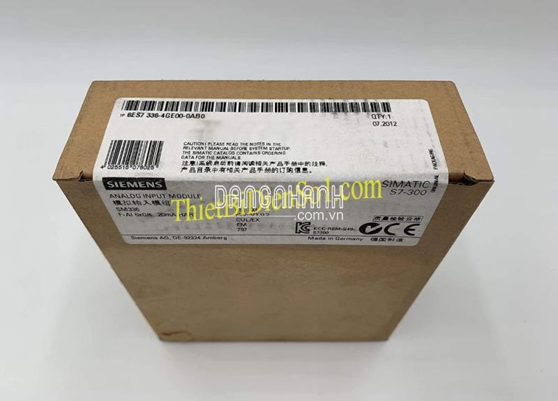 Module S7-300 Siemens 6ES7336-4GE00-0AB0 -Cty Thiết Bị Điện Số 1