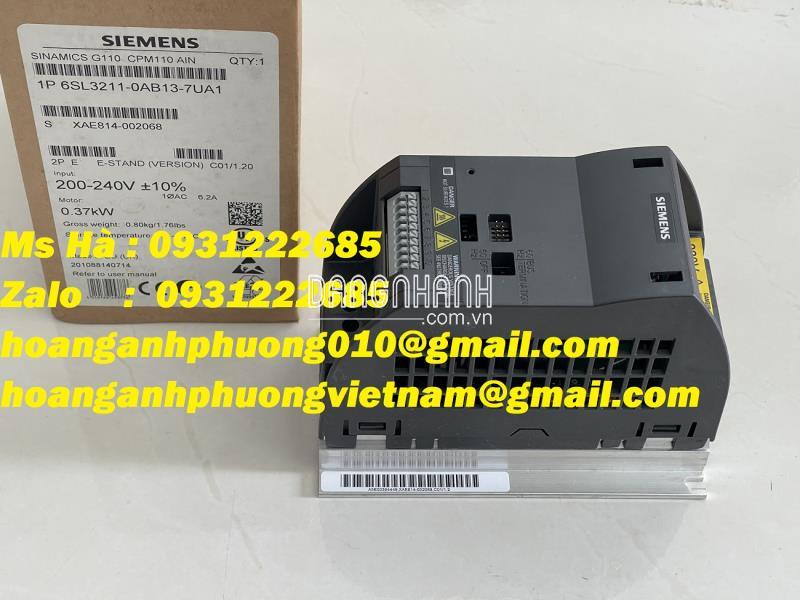 Biến tần siemens 6SL3211-0AB13-7UA1 0.37kW - bảo hành chính hãng 