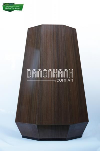 Chậu gỗ MDF bát giác bầu đáy 16 mặt MDL-434