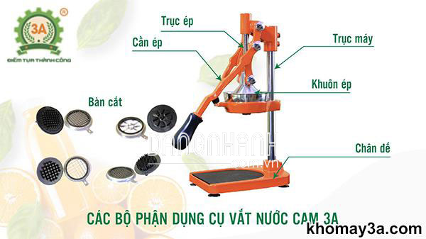 Dụng cụ ép nước cam, cắt khoai tây 3A