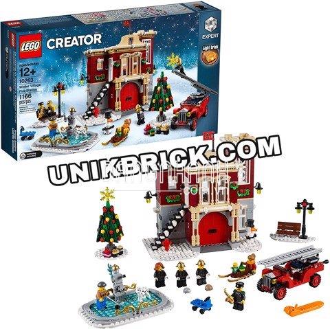[CÓ HÀNG] LEGO Creator 10263 Winter Village Fire Station