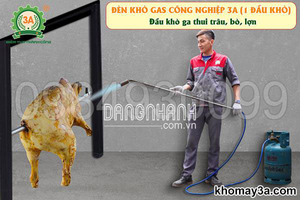 Đèn khò gas công nghiệp 3A (1 đầu khò)