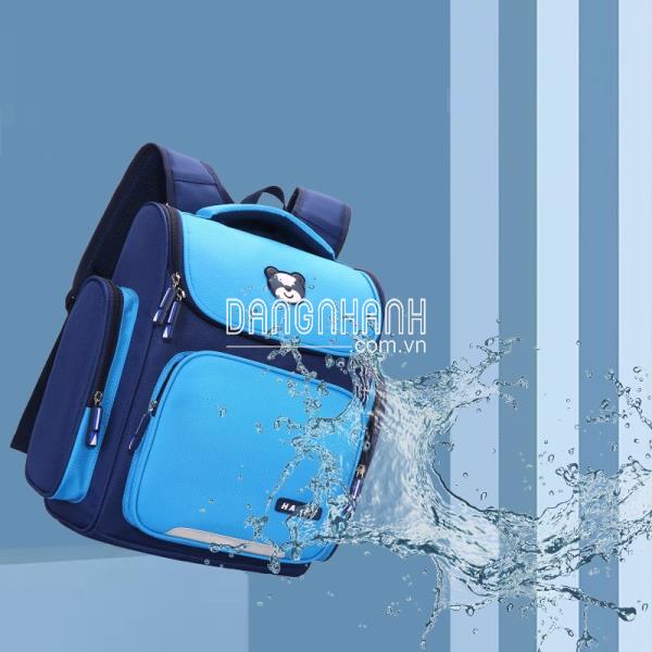 Balo happy hình gấu cho bé 40x29x18cm