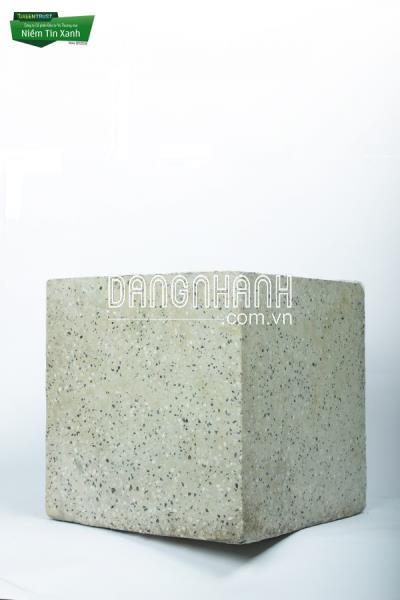 Chậu xi măng nhẹ đá mài vuông thẳng CFL-111 XD