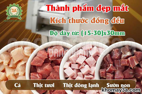 Máy cắt thịt đông lạnh 3A4Kw