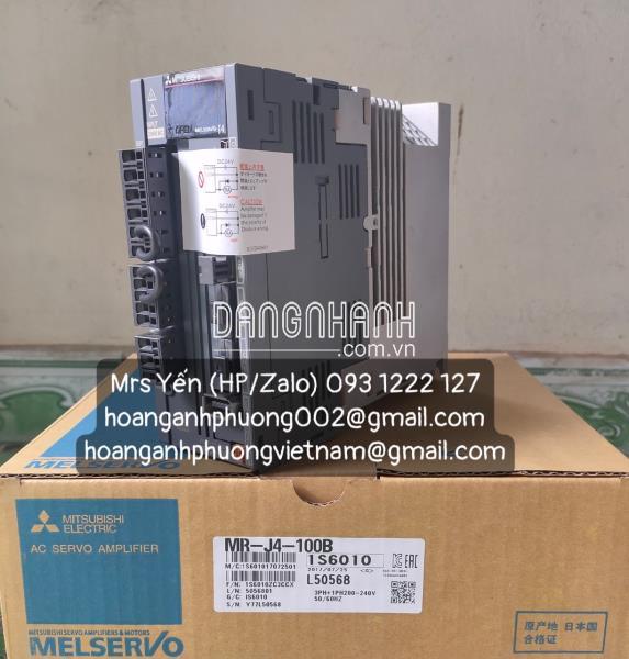 MR-J4-100B | Bộ điều khiển Mitsubishi | Nhận báo giá trực tiếp